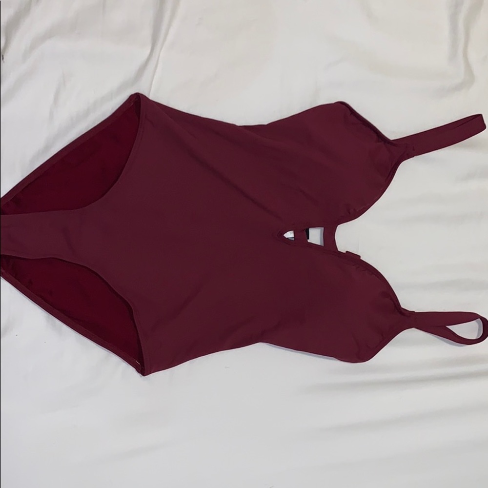 Maroon One Piece